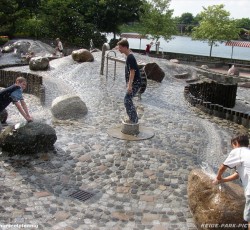 Wasserspielplatz