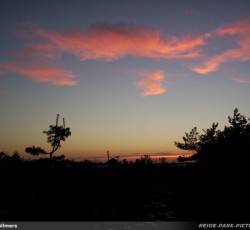 Abenddämmerung über Holland