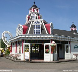 Eisdiele Mississippi Dampfer