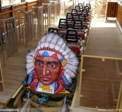 Indianer Achterbahn