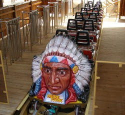 Indianer Achterbahn