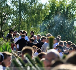 Warteschlange Desert Race