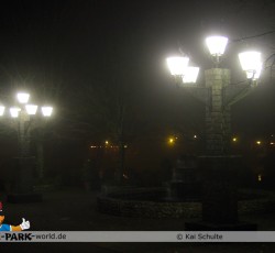 Brunnen beim Eingang