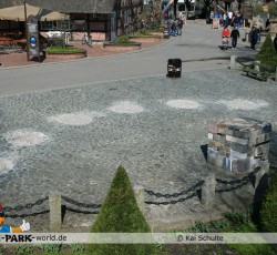 Ehemalige Comic Foto Terrasse