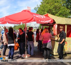 Eisstand beim Maya-Tal