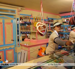 Kiosk vor dem Eingang