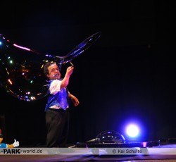 Seifenblasenshow