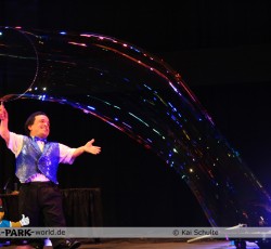 Seifenblasenshow