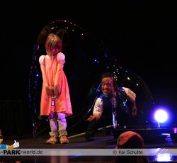 Seifenblasenshow