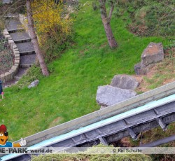 Abrissarbeiten Wildwasserbahn 2