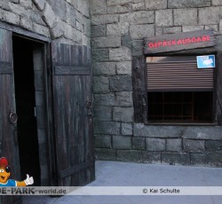 Gep&auml;ckausgabe Krake