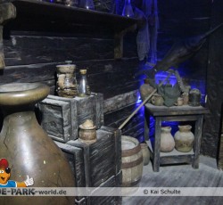 Krake lebt! Backstage