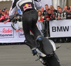 Motorrad Stuntshow