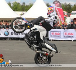 Motorrad Stuntshow
