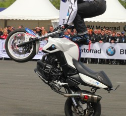 Motorrad Stuntshow