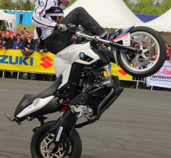 Motorrad Stuntshow