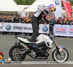 Motorrad Stuntshow
