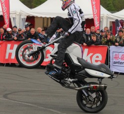 Motorrad Stuntshow