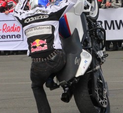 Motorrad Stuntshow