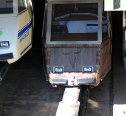 Neue Lackierung der Monorail