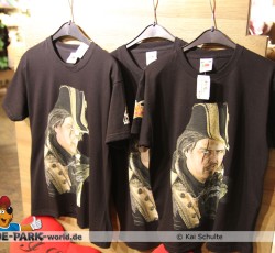 T-Shirts der Showdarsteller