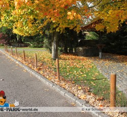 Weg bei Mountain Rafting