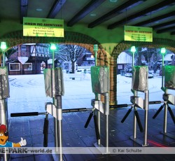 Drehkreuze Hauteingang