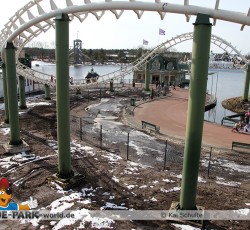 Ehemaliger See bei Big Loop