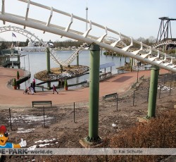 Ehemaliger See bei Big Loop