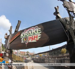 Schild: Krake lebt!
