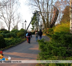 Aufgang Schiffschaukel