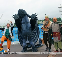 Pressekonferenz Drachenzähmen - Die Insel