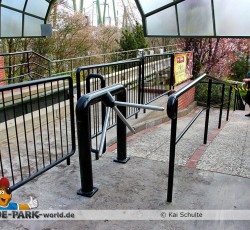 Drehkreuz bei Big Loop