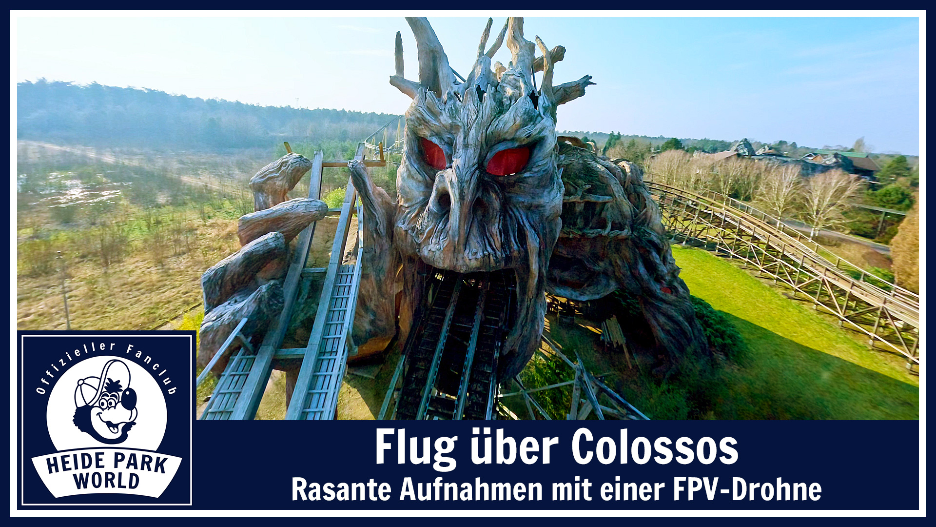 Flug über Colossos