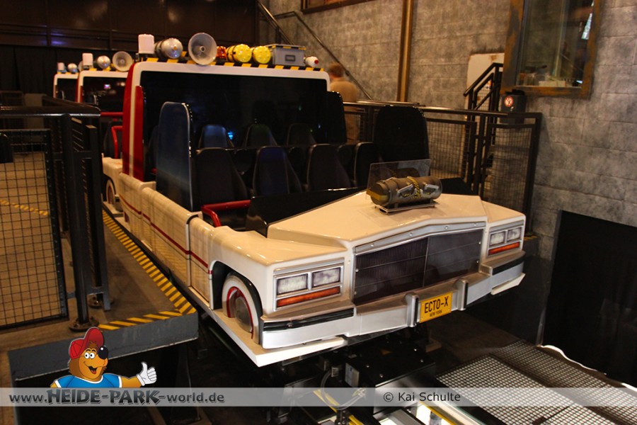 Backstage bei Ghostbusters 5D - Die ultimative Geisterjagd