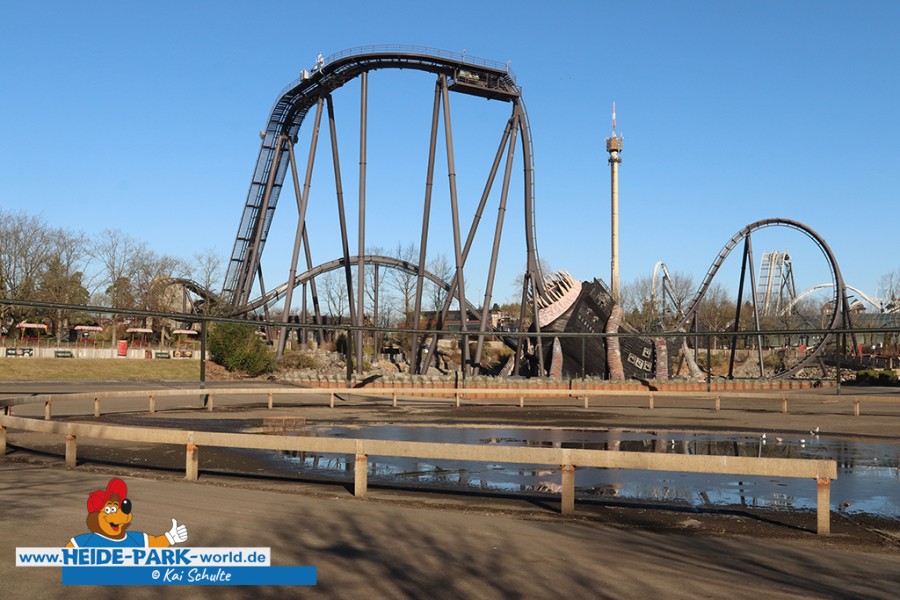 Frühlingsspaziergang im Heide Park Resort 2019