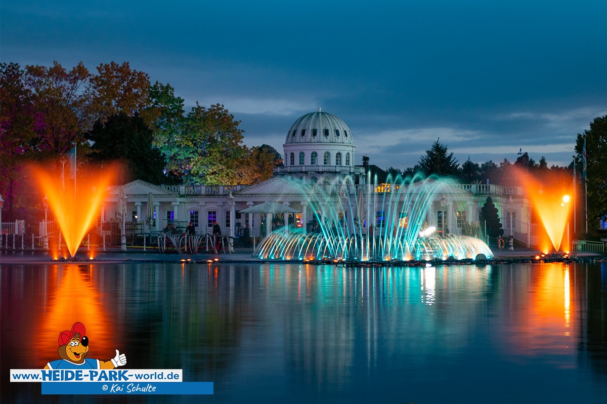 Halloween Fontänenshow