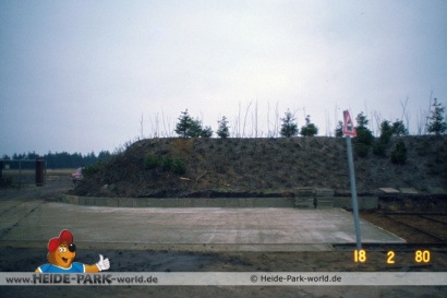Eine Eisenbahnhalle für den Heide-Park Express