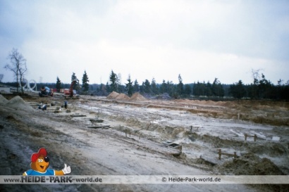 Fundamente werden gegossen