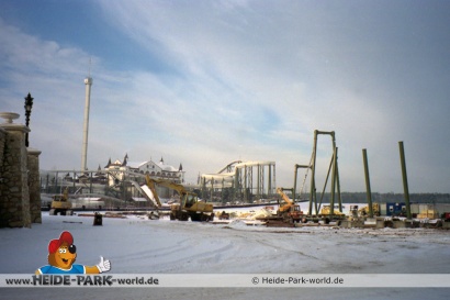 Teil 2: Die ersten Stützen werden errichtet