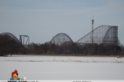 Krake außerhalb des Parks