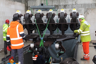 Wagen und Schienen der Krake feierten Hochzeit!