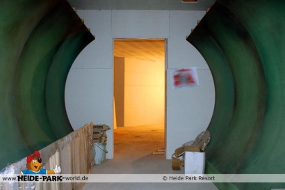 Innenausbau von Krake Lebt begonnen