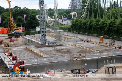 Baustellenupdate, 22. Juni 2013