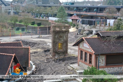 Abrissarbeiten gehen voran