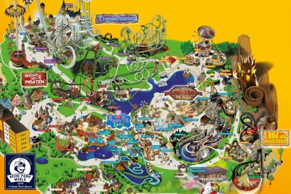 Heide Park veröffentlicht neuen Parkplan