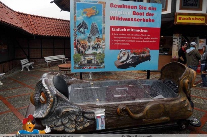 Heide Park verlost ehemalige Boote der Wildwasserbahn II