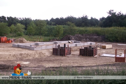 Fundamentarbeiten begonnen