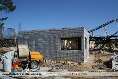 Shops bereit zum Verputzen